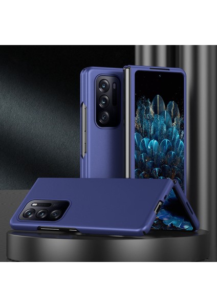 Oppo Find N Ka Yüzey Cilt Dokunma Hissi Pc Telefon Çoklu Renk Engelsiz Katlanabilir Koruyucu Kılıf-Safir (Yurt Dışından) fiyatları