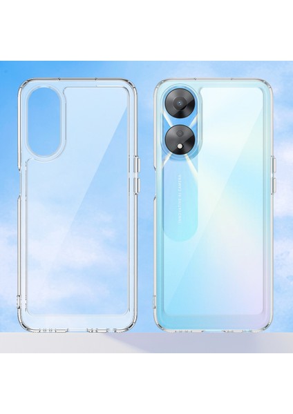 Oppo A58 5g Için Cep Telefonu Kabuğu, Toz Önleyici Tpu + Akrilik Telefon Kılıfı Koruyucu Kapak - Şeffaf (Yurt Dışından) fiyatları