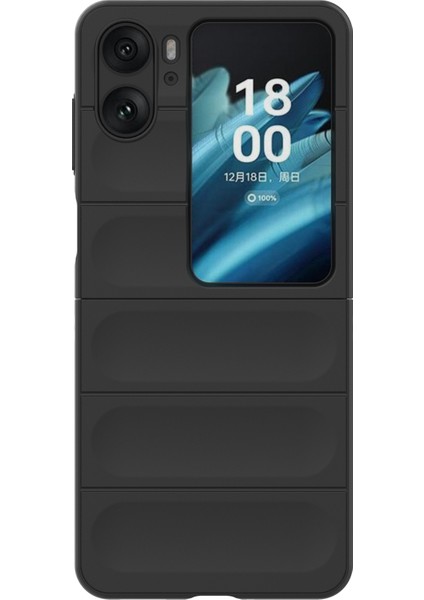Oppo Find N2 Flip 5g Telefon Kılıfı Sert Pc Çizilmez Kapak-Siyah (Yurt Dışından) fiyatları