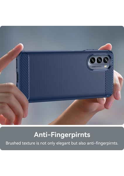 Motorola Moto G62 5g Yumuşak Tpu Telefon Kılıfı Karbon Fiber Doku Fırçalanmış Cep Telefonu Kapağı-Sarı (Yurt Dışından) indirimleri