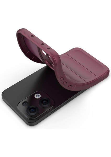 Oppo RENO13 5g (Global) Kılıf Düşmeye Karşı Yumuşak Tpu Sağlam Telefon Arka Kapağı-Şarap Kırmızısı (Yurt Dışından) fiyatları