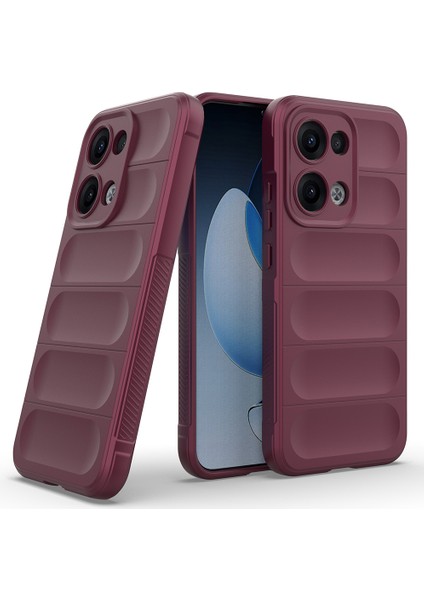 Oppo RENO13 5g (Global) Kılıf Düşmeye Karşı Yumuşak Tpu Sağlam Telefon Arka Kapağı-Şarap Kırmızısı (Yurt Dışından) indirimleri