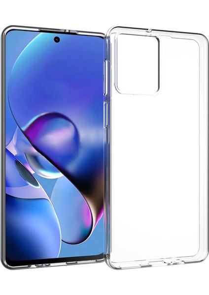 Motorola Moto G54 5g Telefon Kılıfı Süper Ince Şeffaf Tpu Akıllı Telefon Kılıfı (Büyük Arka Lens Deliği) (Yurt Dışından)
