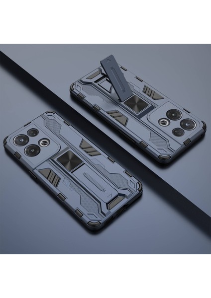 Oppo Reno8 Pro 5g (Küresel Sürüm)/reno8 Pro+ (Çin)5g Her Şey Dahil Koruma Sert Pc Yumuşak Tpu Sağlam Hibrit Kılıf Ağır Hizmet Tipi Kabuk Destekli-Mavi (Yurt Dışından) indirimleri