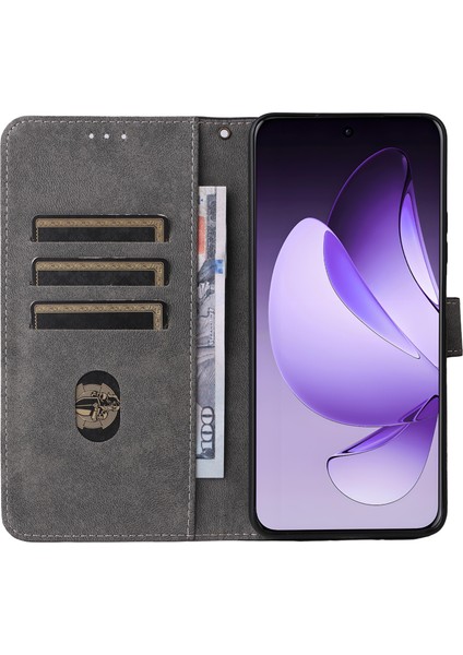 Oppo A5 Pro 4g(Global)/5g(Global)/a5 Energy 5g(China)Kılıf Cüzdan Rfıd Engelleme Pu Deri Kapak Görüntüleme Standı-Mavi (Yurt Dışından) modelleri
