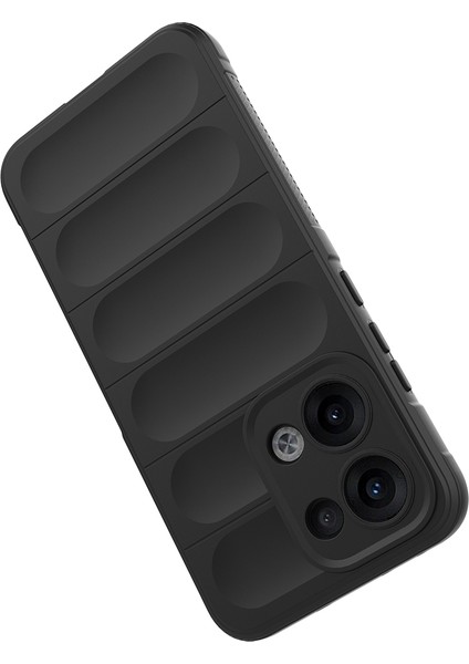 Oppo RENO13 5g(Global)Kılıf Düşmeye Karşı Yumuşak Tpu Sağlam Telefon Arka Kapağı-Siyah (Yurt Dışından) fırsatları