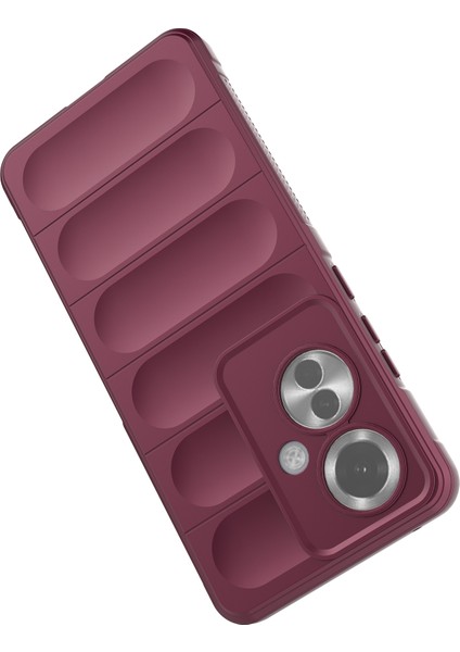 Oppo RENO11 F 5G/F25 Pro 5g Telefon Kılıfı Tpu Sağlam Tasarım Düşme Koruması Kabuk-Şarap Kırmızısı (Yurt Dışından) fırsatları