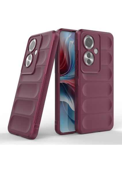 Oppo RENO11 F 5G/F25 Pro 5g Telefon Kılıfı Tpu Sağlam Tasarım Düşme Koruması Kabuk-Şarap Kırmızısı (Yurt Dışından) indirimleri