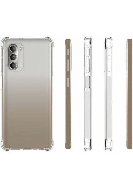Darbeye Dayanıklı Tpu Kaymaz Çizilmez Koruyucu Telefon Çantası Kılıfı Motorola Moto G51 5g Için (Yurt Dışından) indirimleri