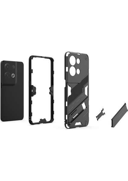 Oppo Reno8 Pro+(China)5g/reno8 Pro 5g(Global)Yumuşak Tpu Sert Pc Kılıfı Kickstand Arka Kapak-Turuncu (Yurt Dışından) fiyatları