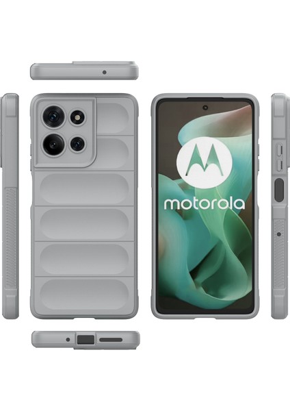 Motorola Moto G75 5g Kılıf Düşmeye Karşı Yumuşak Tpu Sağlam Telefon Arka Kapağı-Açık Gri (Yurt Dışından) fiyatları
