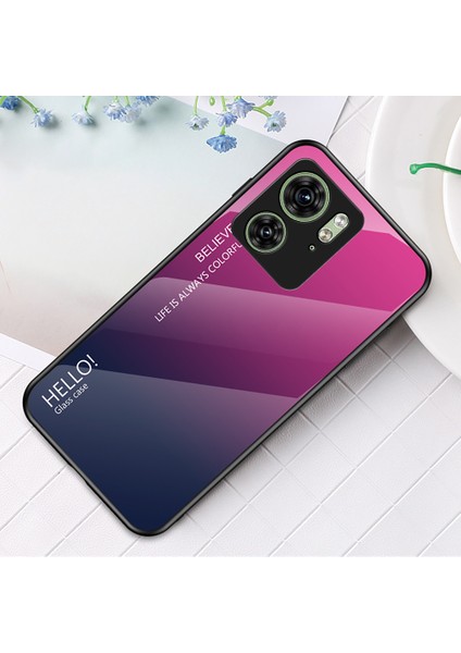 Motorola Edge 40 5g Temperli Cam Kılıf Pc+Tpu Degrade Telefon Kılıfı-Degrade Gül (Yurt Dışından) indirimleri