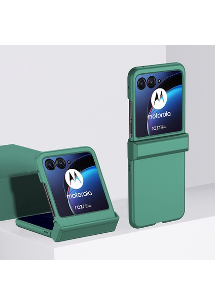 Motorola Razr 40 Ultra 5g Sert Pc Telefon Kılıfı Darbeye Dayanıklı Menteşe Koruması Cilt Dokunma Kılıfı-Koyu Yeşil (Yurt Dışından) indirimleri