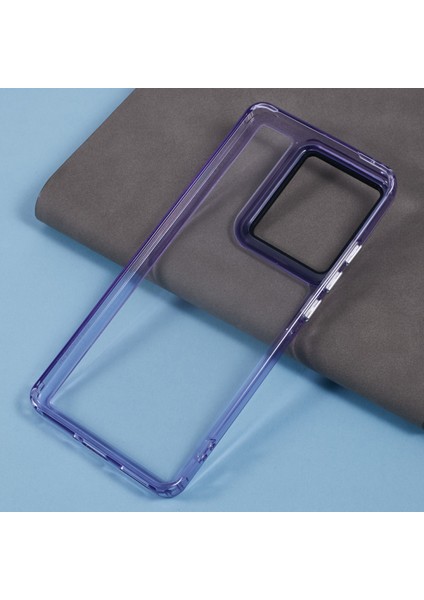 Motorola Edge 50 Pro 5g Şeffaf Telefon Kılıfı Pc+Tpu Hibrit Arka Kapak-Şeffaf Mor (Yurt Dışından) modelleri