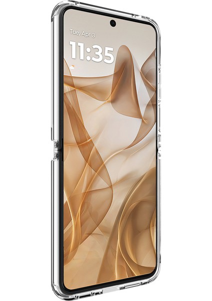 Motorola Razr 50 5g/razr 2024 5g Tpu Kılıf Hava Yastıkları Köşeleri Şeffaf Telefon Kılıfı Için Imak Ux-6 Serisi (Yurt Dışından) modelleri