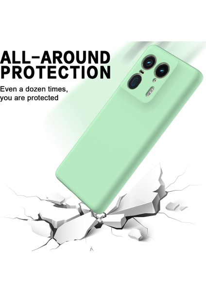 Motorola Edge 50 Ultra 5g/moto X50 Ultra 5g Kılıf Sıvı Silikon Darbeye Dayanıklı Telefon Kılıfı Kayışlı-Yeşil (Yurt Dışından) indirimleri