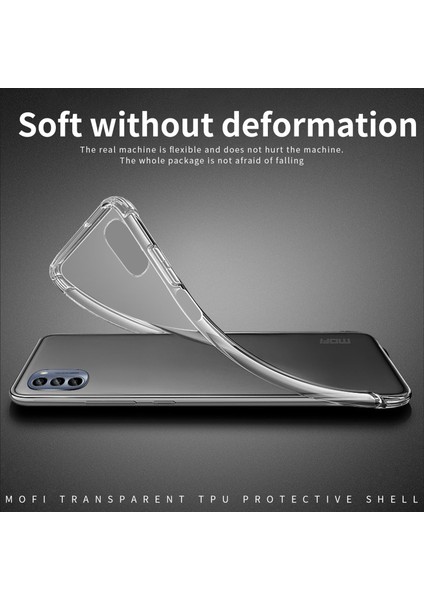 Mofı Motorola Moto G62 5g Şeffaf Kılıf Şok Emici Tpu Çizilmez Arka Kapak (Yurt Dışından) modelleri