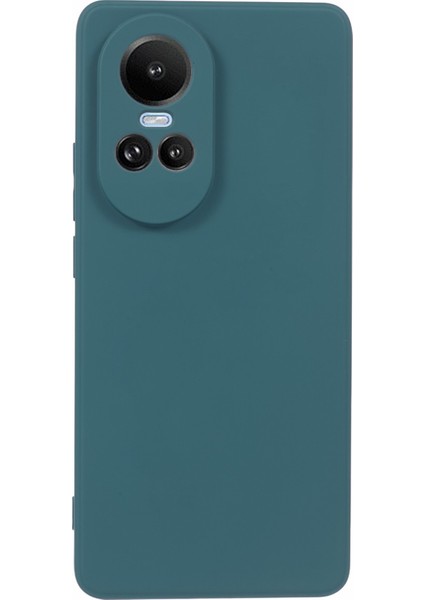 Oppo RENO10 5g(Global)Kılıf Ka Tpu Fiber Astarlı Telefon Kılıfı-Ordu Yeşili (Yurt Dışından)
