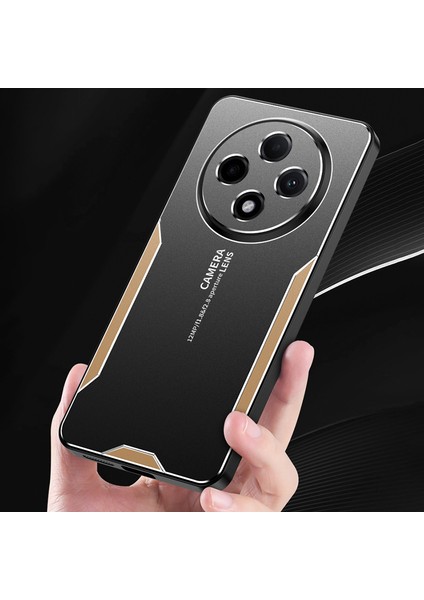 Oppo A3 5g Telefon Kılıfı Alüminyum Alaşımlı Tpu Pc Koruyucu Kapak-Altın (Yurt Dışından) fırsatları