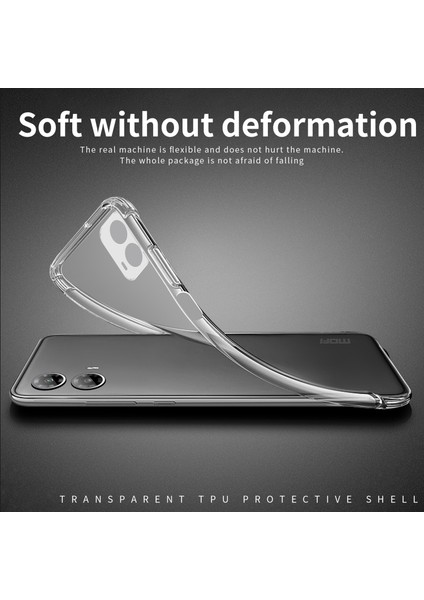 Mofı Motorola Moto G45 5G/G34 5g Kılıf Kristal Şeffaf Tpu Koruyucu Telefon Kılıfı (Yurt Dışından) fırsatları