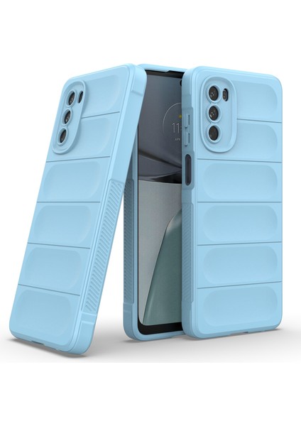 Motorola Moto G62 5g Düşmeye Karşı Koruyucu Telefon Kılıfı Sağlam Tpu Telefon Kılıfı-Bebek Mavisi (Yurt Dışından) modelleri
