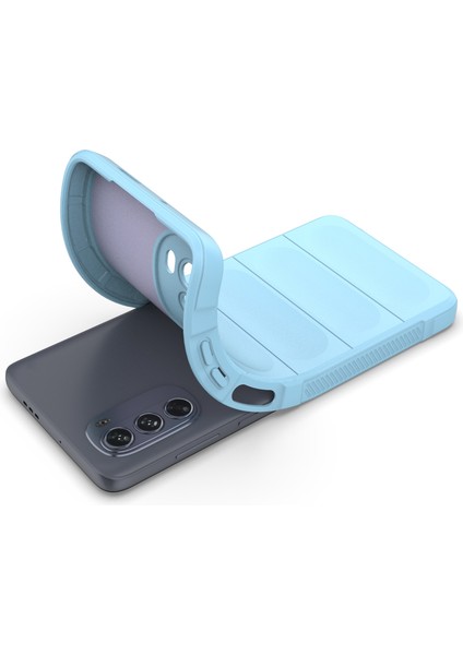 Motorola Moto G62 5g Düşmeye Karşı Koruyucu Telefon Kılıfı Sağlam Tpu Telefon Kılıfı-Bebek Mavisi (Yurt Dışından) fırsatları