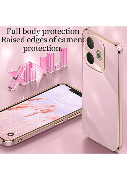 Xınlı Oppo A5 Pro 4g(Global)/5g(Global)/a5 Energy 5g(China) Kılıf Halkası Destek Standı Elektrokaplama Tpu Telefon Kılıfı-Camgöbeği (Yurt Dışından) indirimleri