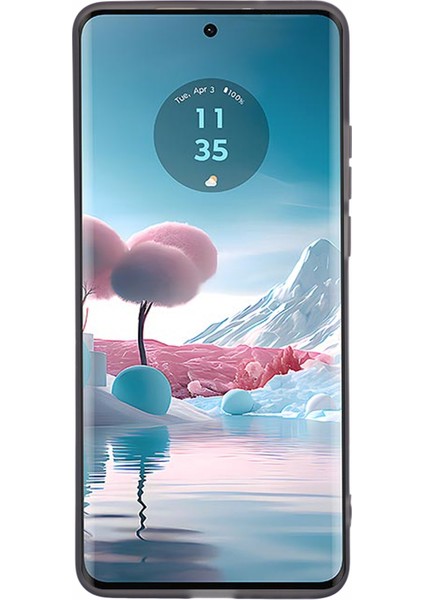 Dksm Serisi Motorola Edge 40 Neo 5g Kılıf Elektrokaplama Kamera Çerçevesi Tpu Telefon Kılıfı-Şeffaf Siyah (Yurt Dışından) fiyatları