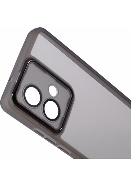 Dksm Serisi Motorola Edge 40 Neo 5g Kılıf Elektrokaplama Kamera Çerçevesi Tpu Telefon Kılıfı-Şeffaf Siyah (Yurt Dışından) indirimleri