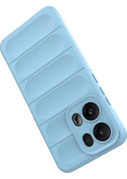 Oppo RENO13 Pro 5g Kılıf Düşmeye Karşı Yumuşak Tpu Sağlam Telefon Arka Kapağı-Bebek Mavisi (Yurt Dışından) fırsatları