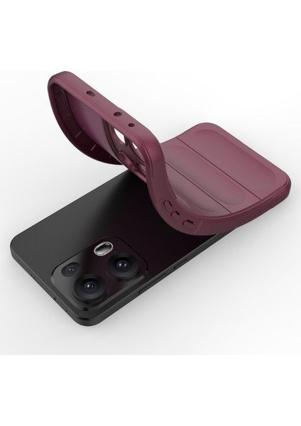 Oppo RENO13 Pro 5g Kılıf Düşmeye Karşı Yumuşak Tpu Sağlam Telefon Arka Kapağı-Şarap Kırmızısı (Yurt Dışından) fiyatları