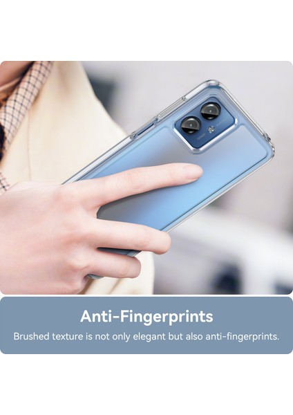 Motorola Moto G14 4g Tpu+Akrilik Cep Telefonu Kılıfı Düşmeye Dayanıklı Arka Kapak-Şeffaf (Yurt Dışından) indirimleri