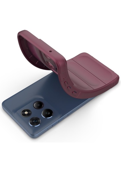 Motorola Edge 60 Stylus 5g Kılıf Düşmeye Karşı Yumuşak Tpu Sağlam Telefon Arka Kapağı-Şarap Kırmızısı (Yurt Dışından) fırsatları