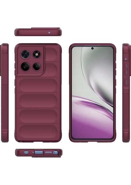 Motorola Edge 60 Stylus 5g Kılıf Düşmeye Karşı Yumuşak Tpu Sağlam Telefon Arka Kapağı-Şarap Kırmızısı (Yurt Dışından) indirimleri