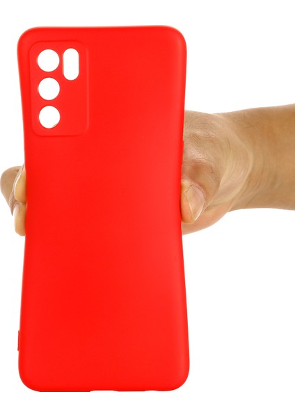 Mikrofiber Astar Darbeye Dayanıklı Hassas Kesik Düz Renk Sıvı Silikon Telefon Kılıfı ve Oppo A16/A16S (Küresel) Için Kullanışlı Kayış - Kırmızı (Yurt Dışından) indirimleri