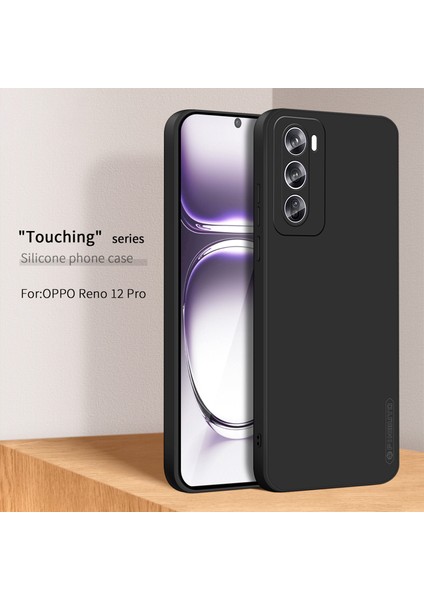 Pınwuyo Jk Dokunmatik Seri Oppo RENO12 Pro 5g (Küresel) Tpu Kılıf Fiber Astarlı Telefon Kılıfı-Siyah (Yurt Dışından) indirimleri