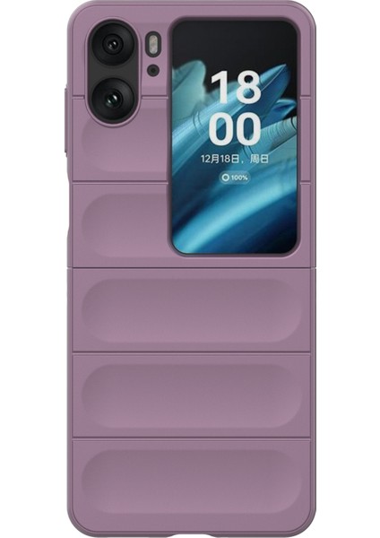 Oppo Find N2 Flip 5g Telefon Kılıfı Sert Pc Çizilmez Kapak-Açık Mor (Yurt Dışından) fiyatları