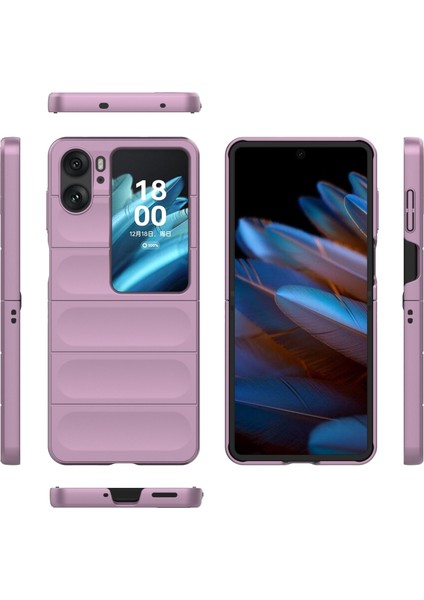 Oppo Find N2 Flip 5g Telefon Kılıfı Sert Pc Çizilmez Kapak-Açık Mor (Yurt Dışından) indirimleri