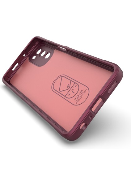 Motorola Moto G62 5g Düşmeye Karşı Koruyucu Telefon Kılıfı Sağlam Tpu Telefon Kılıfı-Şarap Kırmızısı (Yurt Dışından) indirimleri