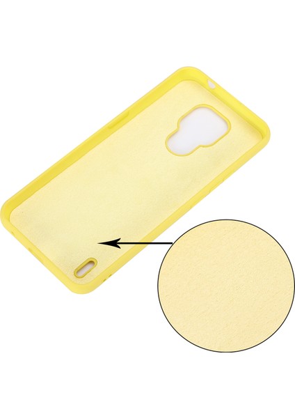 Motorola Moto E7 2020 Için Düz Sıvı Silikon Telefon Koruyucu Kılıf + Kullanışlı Kayış-Sarı (Yurt Dışından) modelleri