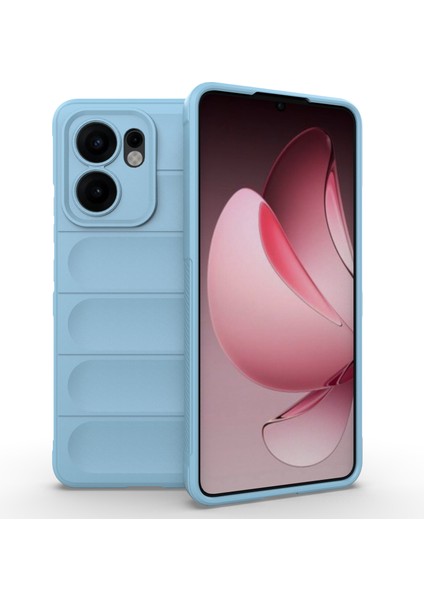 Oppo RENO13 F 5g Kılıf Düşmeye Karşı Yumuşak Tpu Sağlam Telefon Arka Kapağı-Bebek Mavisi (Yurt Dışından)