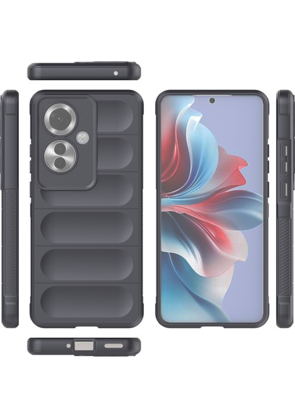 Oppo RENO11 F 5G/F25 Pro 5g Telefon Kılıfı Tpu Sağlam Tasarım Düşme Koruması Kabuk-Koyu Gri (Yurt Dışından) fırsatları