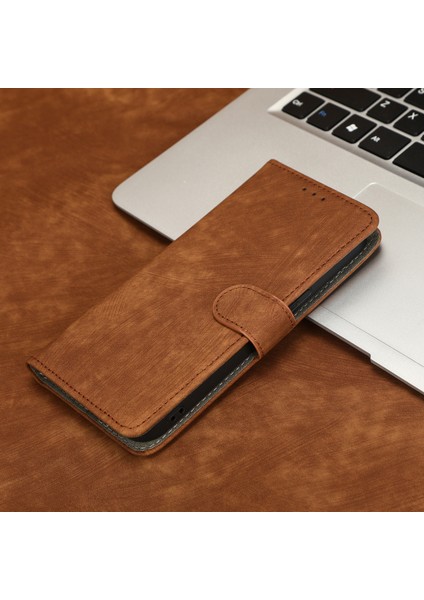 Motorola Moto G72 4g Rfıd Engelleme Şok Emici Pu Deri Telefon Kılıfı Koruyucu Manyetik Cep Telefonu Kılıfı Cüzdan Standı Ile-Kahverengi (Yurt Dışından) modelleri