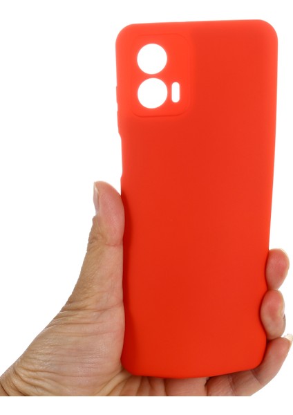 Motorola Moto G73 5g Için Sıvı Silikon Telefon Kılıfı, Kayışlı Yumuşak Astarlı Koruyucu Telefon Kılıfı-Kırmızı (Yurt Dışından) modelleri