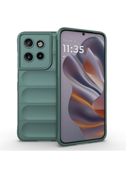 Motorola Edge 50 Neo 5g/moto S50 5g/thinkphone 25 5g Kılıf Düşmeye Karşı Yumuşak Tpu Sağlam Telefon Arka Kapağı-Yeşil (Yurt Dışından)