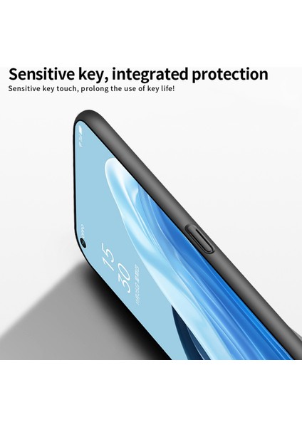 Mofı Jk Pc ​​serisi-1 Kalkanı Oppo Reno7 Se 5g Telefon Kılıfı Mat Kaplama Sert Pc Şok Emici Kılıf Kayışlı-Mavi (Yurt Dışından) fiyatları