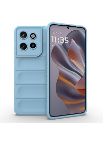 Motorola Edge 50 Neo 5g/moto S50 5g/thinkphone 25 5g Kılıf Düşmeye Karşı Yumuşak Tpu Sağlam Telefon Arka Kapağı-Bebek Mavisi (Yurt Dışından)