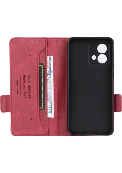 Motorola Moto G84 5g Kılıf Cüzdan Donanım Dekor Telefon Deri Kılıf-Gül (Yurt Dışından) indirimleri
