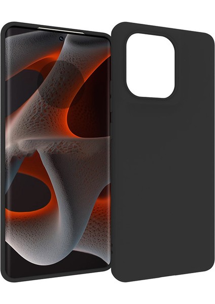 Motorola Edge 50 Pro 5g Buzlu Kılıf Yumuşak Tpu Telefon Kılıfı Büyük Arka Lens Deliği Ile-Siyah (Yurt Dışından)