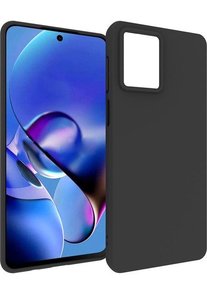 Motorola Moto G54 5g Mat Telefon Kılıfı Ince Uyumlu Telefon Arka Kılıfı Tpu Kabuk-Siyah (Yurt Dışından)